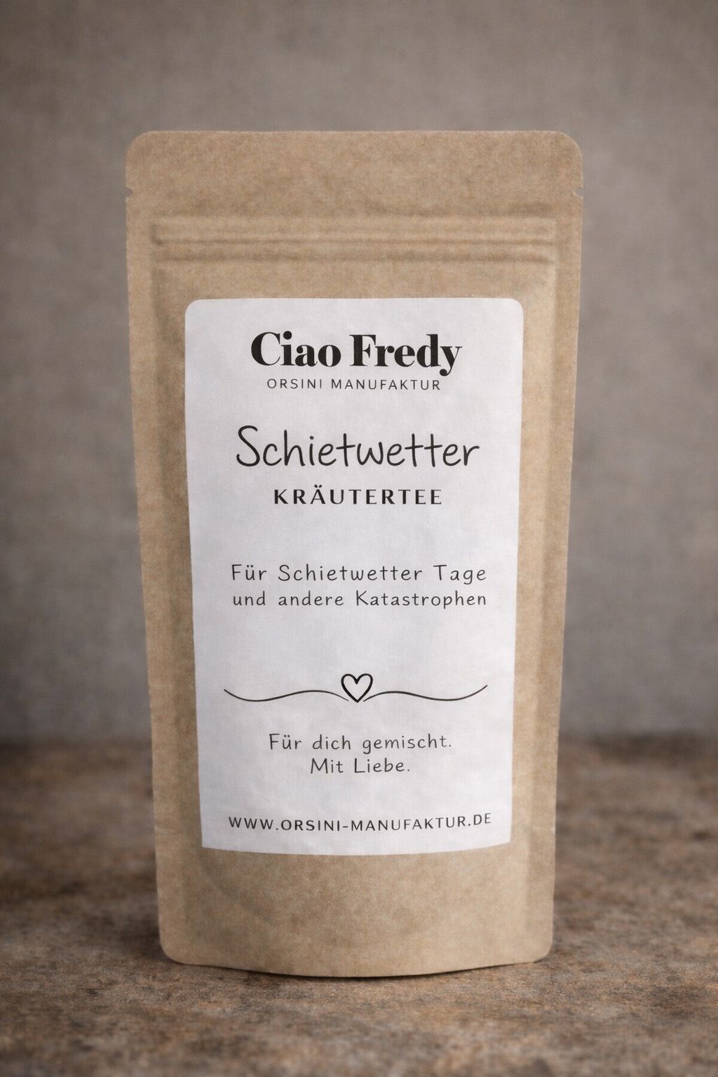 Schietwetter Kräutertee / Für Schietwetter Tage und andere Katastrophen