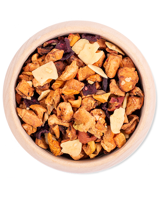 Gebrannte Mandeln Früchtetee