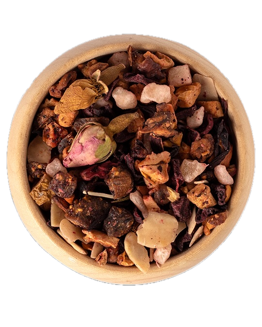 Himmlische Rose und Feige Früchtetee / Lass dir die schlechte Laune von niemandem verderben