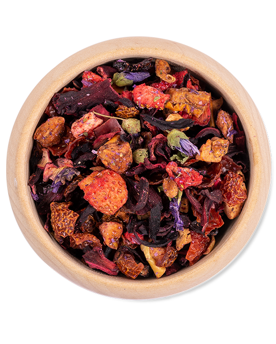 Erdbeer Sahne Früchtetee