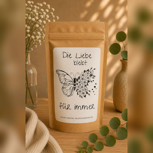 Die Liebe bleibt für immer / Früchte-/ Kräutertee oder Trinkschokolade