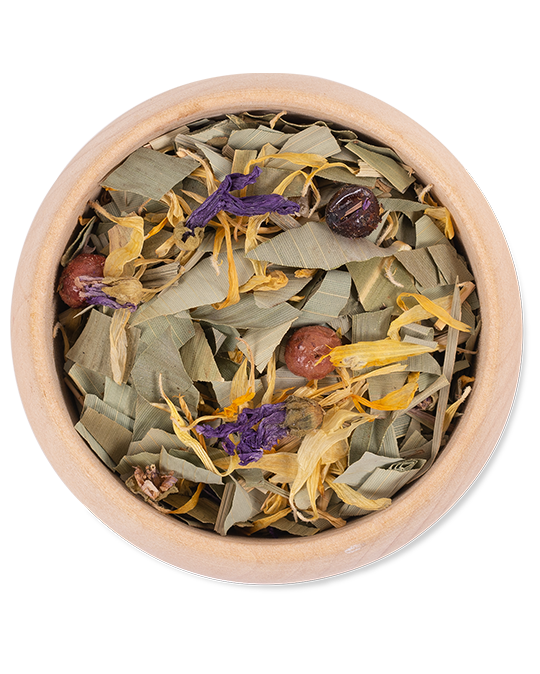 Das Leben gehört den Mutigen / Beere und Bambus Kräutertee