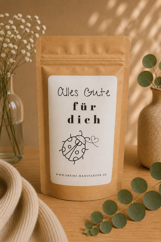 Alles Gute für dich / Früchte-/ Kräutertee oder Trinkschokolade