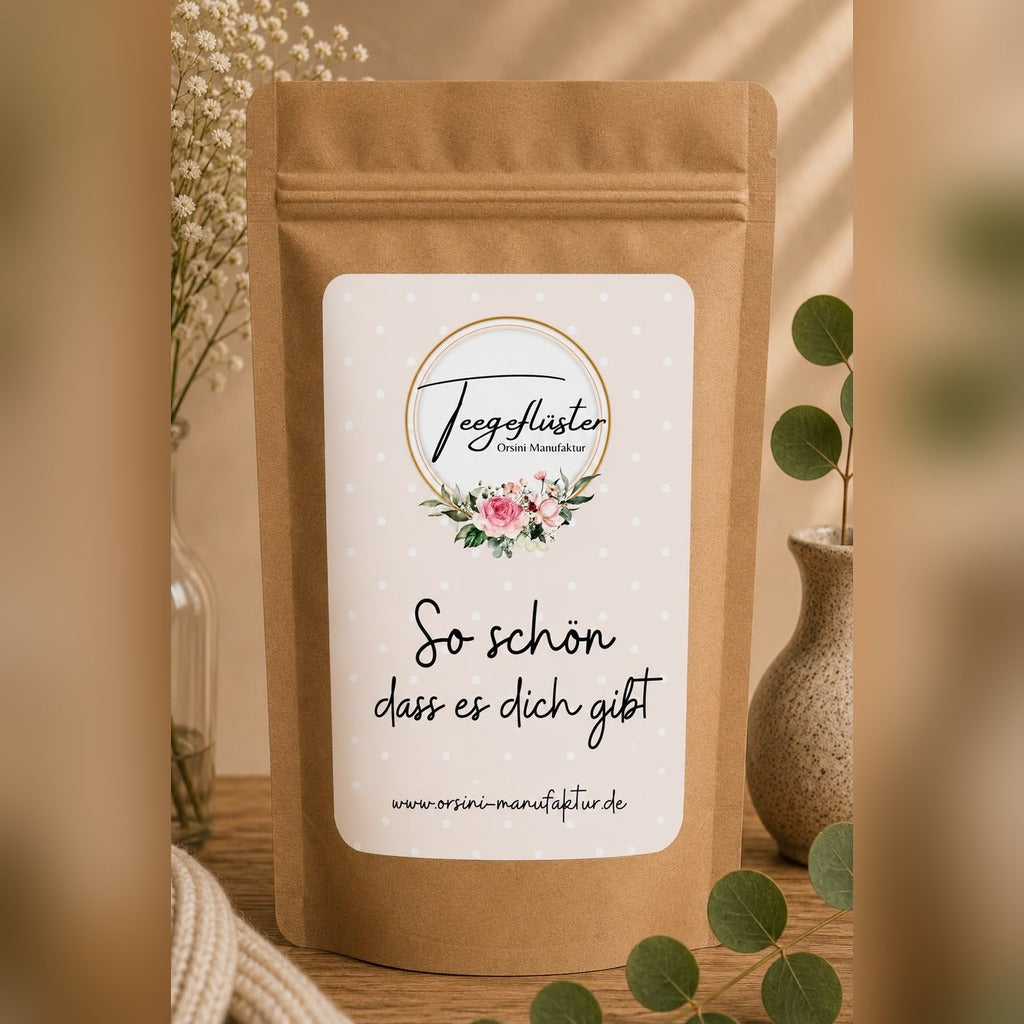 So schön das es dich gibt / Früchte-/ Kräutertee oder Trinkschokolade