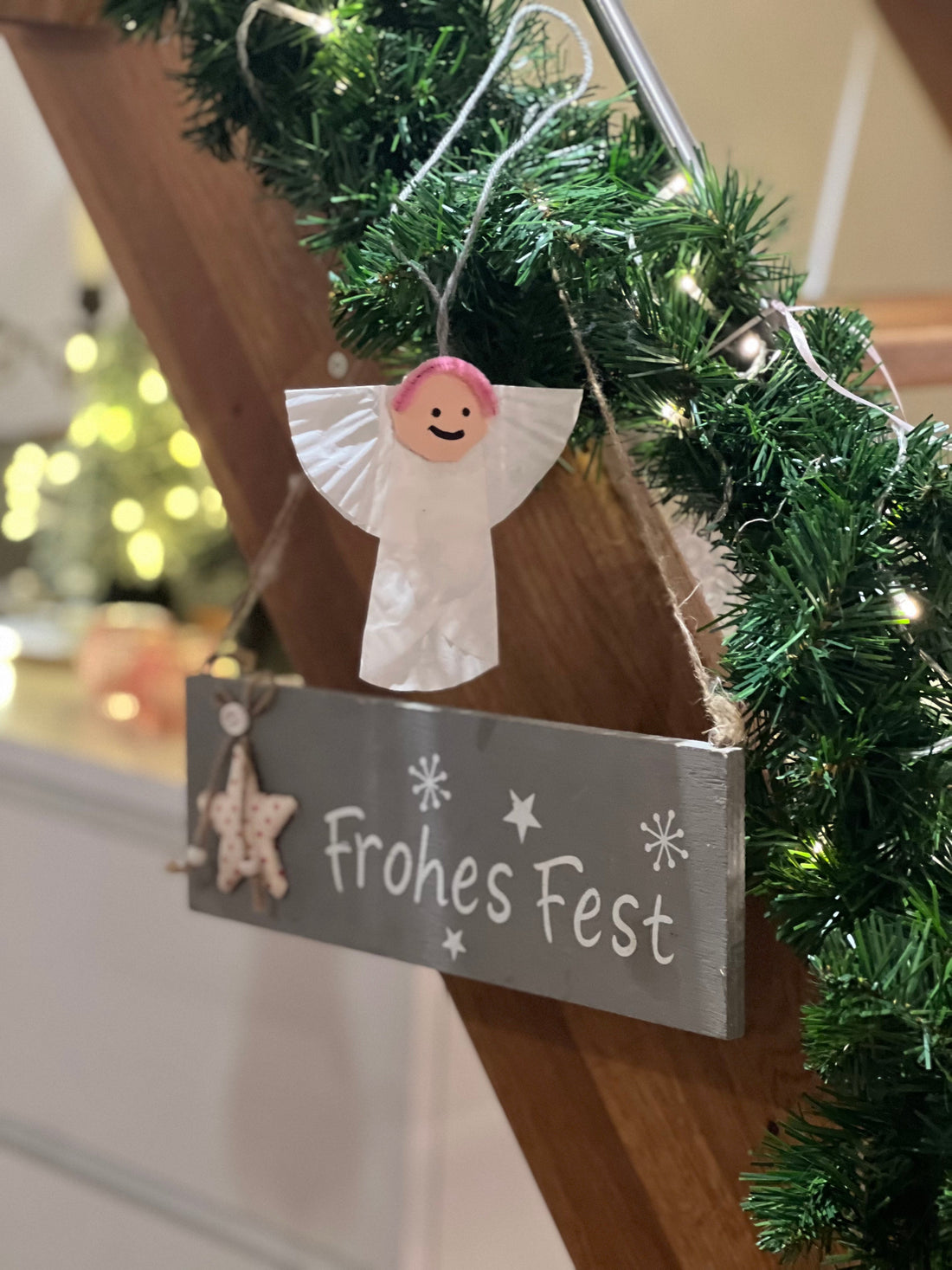 Ein kleines Wohnzimmer im Advent