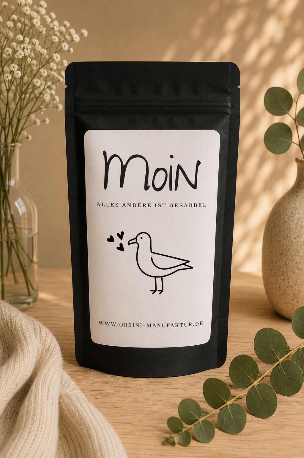 Moin / Früchte-/ Kräutertee oder Trinkschokolade