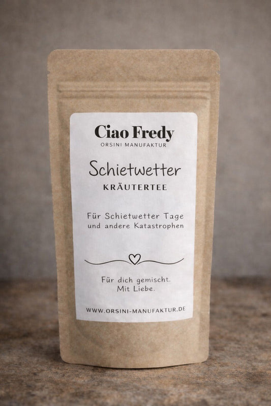 Schietwetter Kräutertee / Für Schietwetter Tage und andere Katastrophen