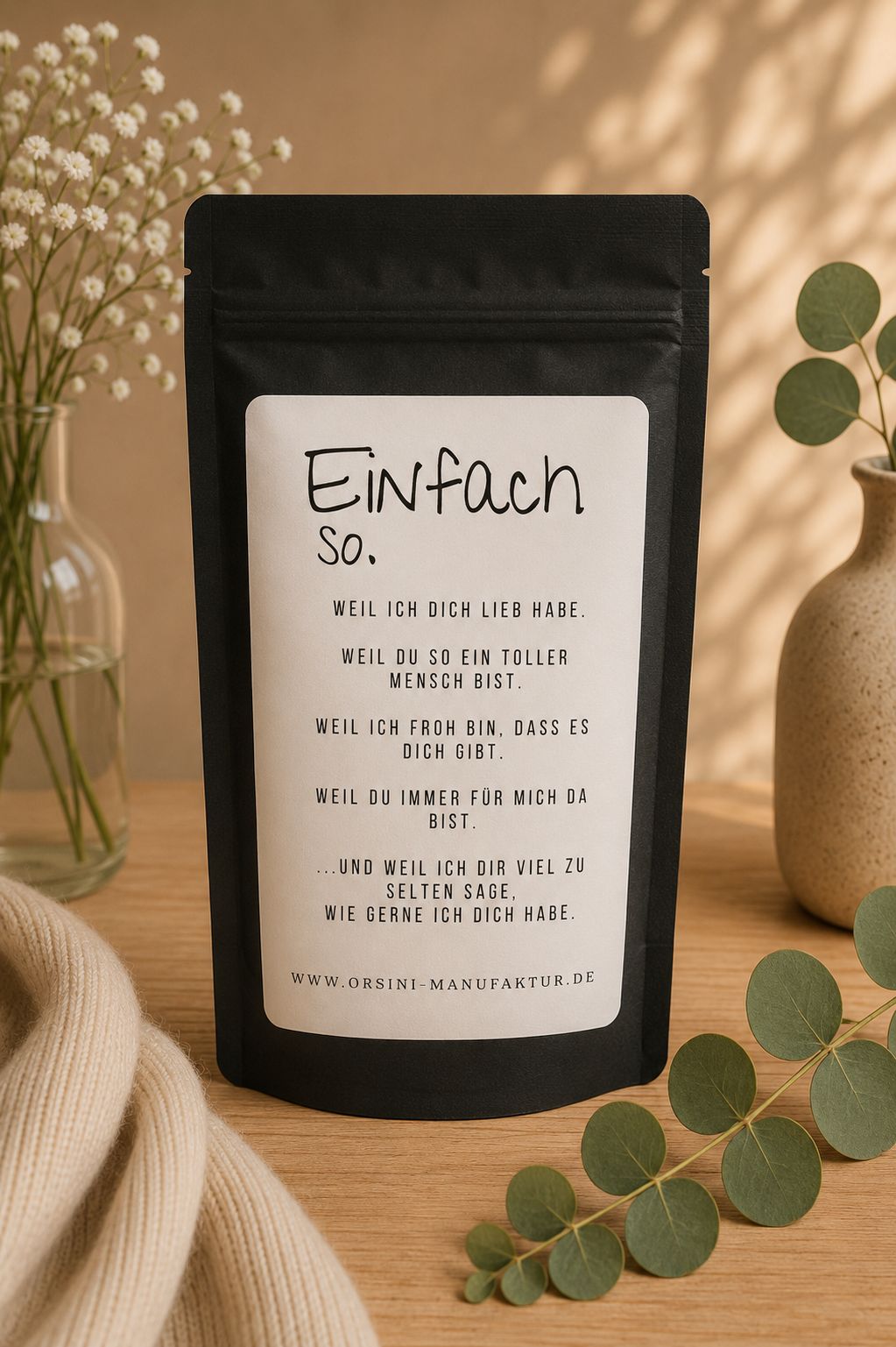 Einfach so / Früchte-/ Kräutertee oder Trinkschokolade