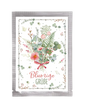 Postkarte / Blumige Grüße