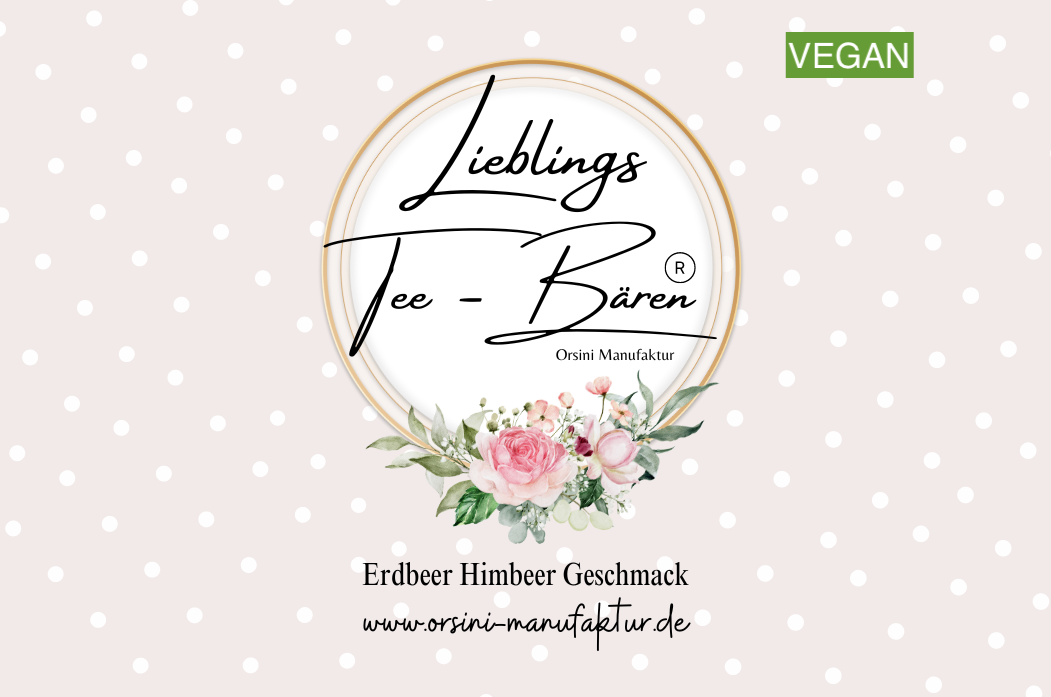 Lieblings Tee-Bären® Erdbeer Himbeer Geschmack