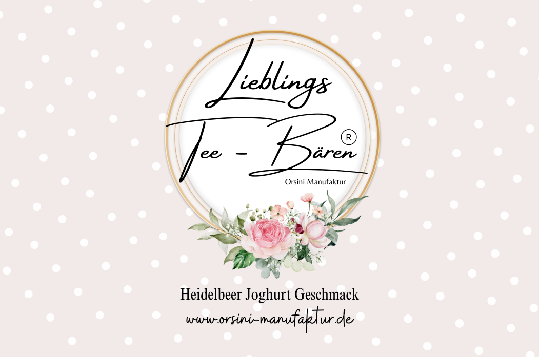 Lieblings Tee-Bären® Heidelbeer Joghurt Geschmack