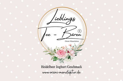 Lieblings Tee-Bären® Heidelbeer Joghurt Geschmack