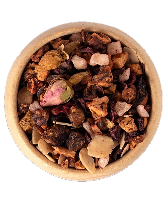 Himmlische Rose und Feige Früchtetee / Lass dir die schlechte Laune von niemandem verderben