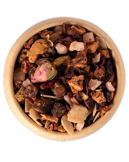 Himmlische Rose und Feige Früchtetee / Lass dir die schlechte Laune von niemandem verderben