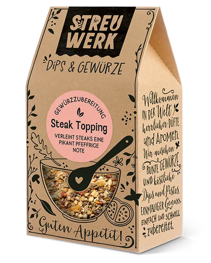 Streuwerk / Steak Topping
