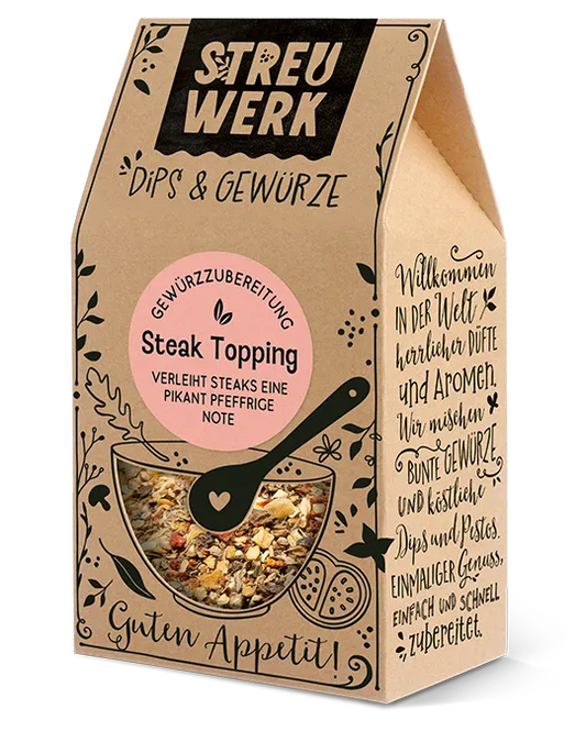 Streuwerk / Steak Topping