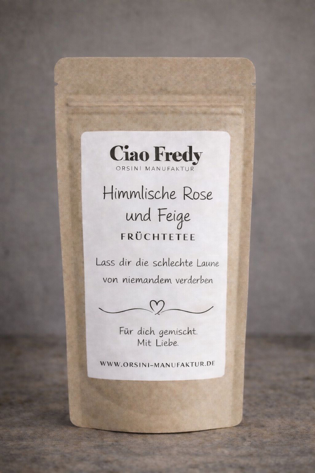 Himmlische Rose und Feige Früchtetee / Lass dir die schlechte Laune von niemandem verderben