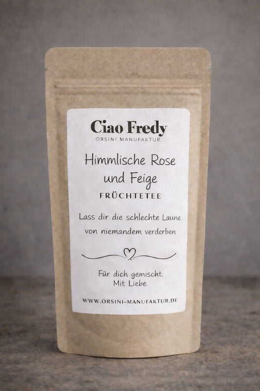 Himmlische Rose und Feige Früchtetee / Lass dir die schlechte Laune von niemandem verderben
