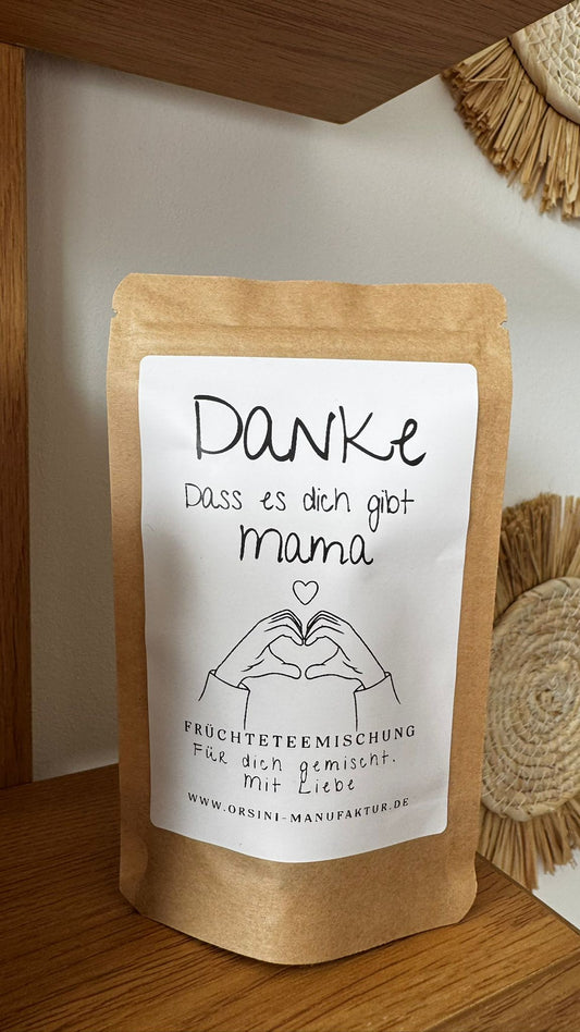 Kirsche Sahne Früchtetee / Danke, dass es dich gibt Mama