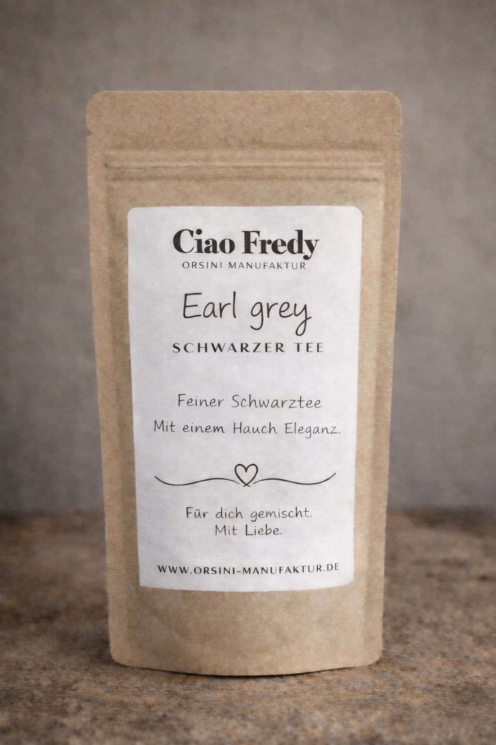 Earl Grey Schwarzer Tee / Feiner Schwarztee mit einem Hauch Eleganz