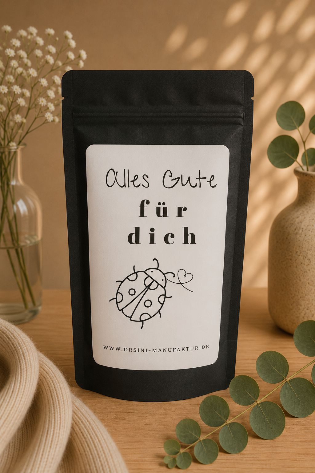 Alles Gute für dich / Früchte-/ Kräutertee oder Trinkschokolade