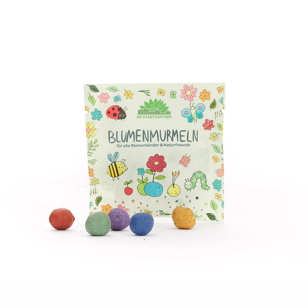 5 Blumenmurmel im Tütchen