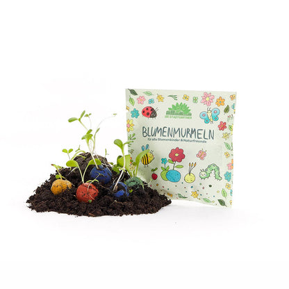 5 Blumenmurmel im Tütchen