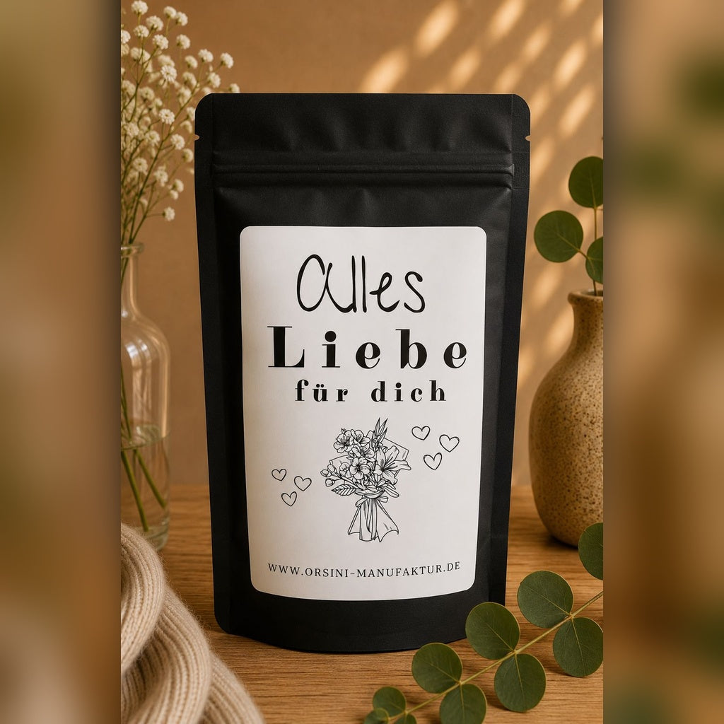 Alles Liebe für dich / Früchte-/ Kräutertee oder Trinkschokolade