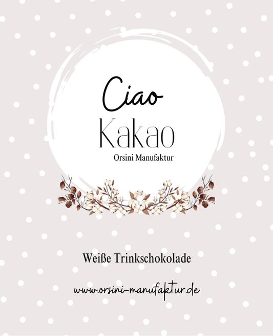 Weiße Trinkschokolade