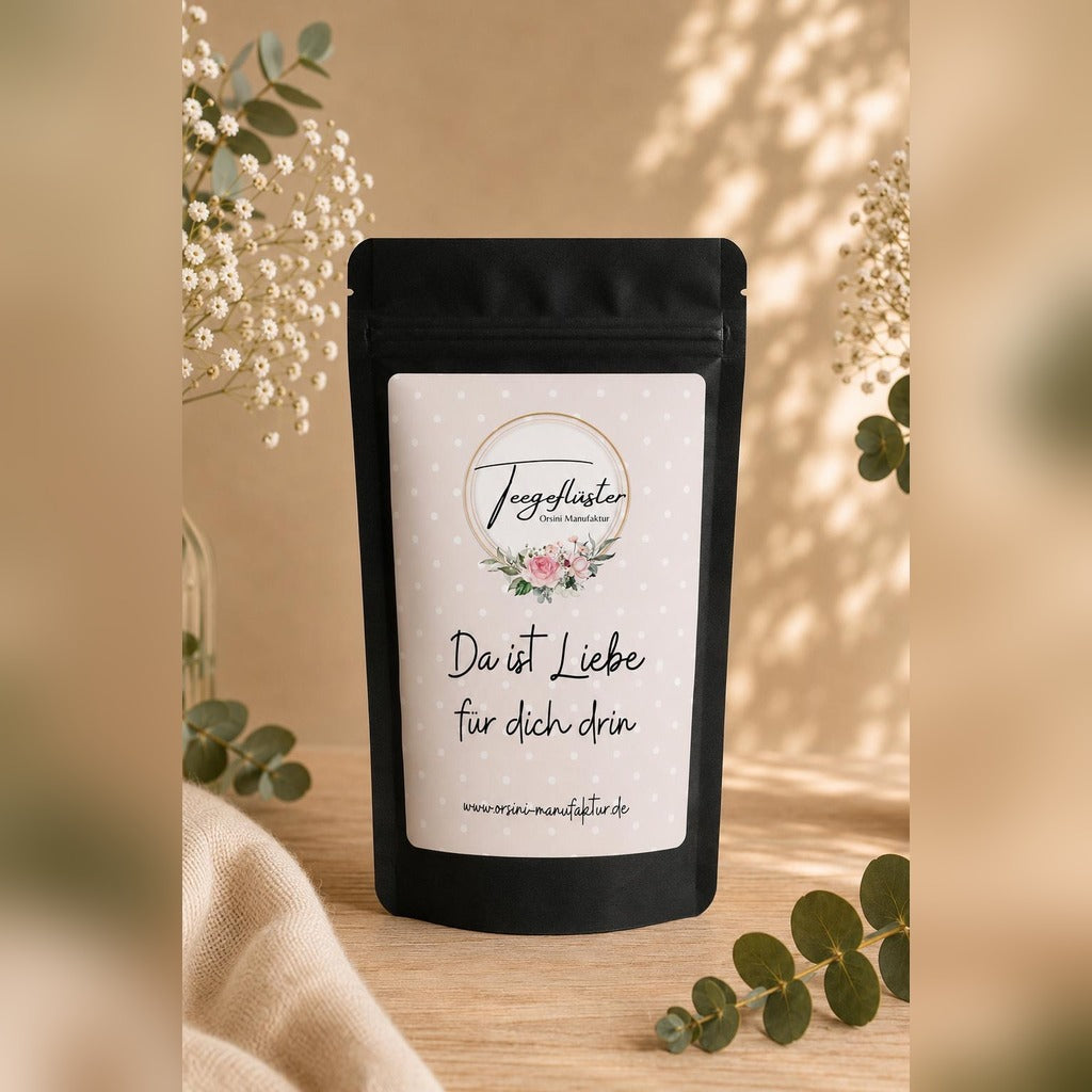 Da ist Liebe für dich drin / Früchte-/ Kräutertee oder Trinkschokolade