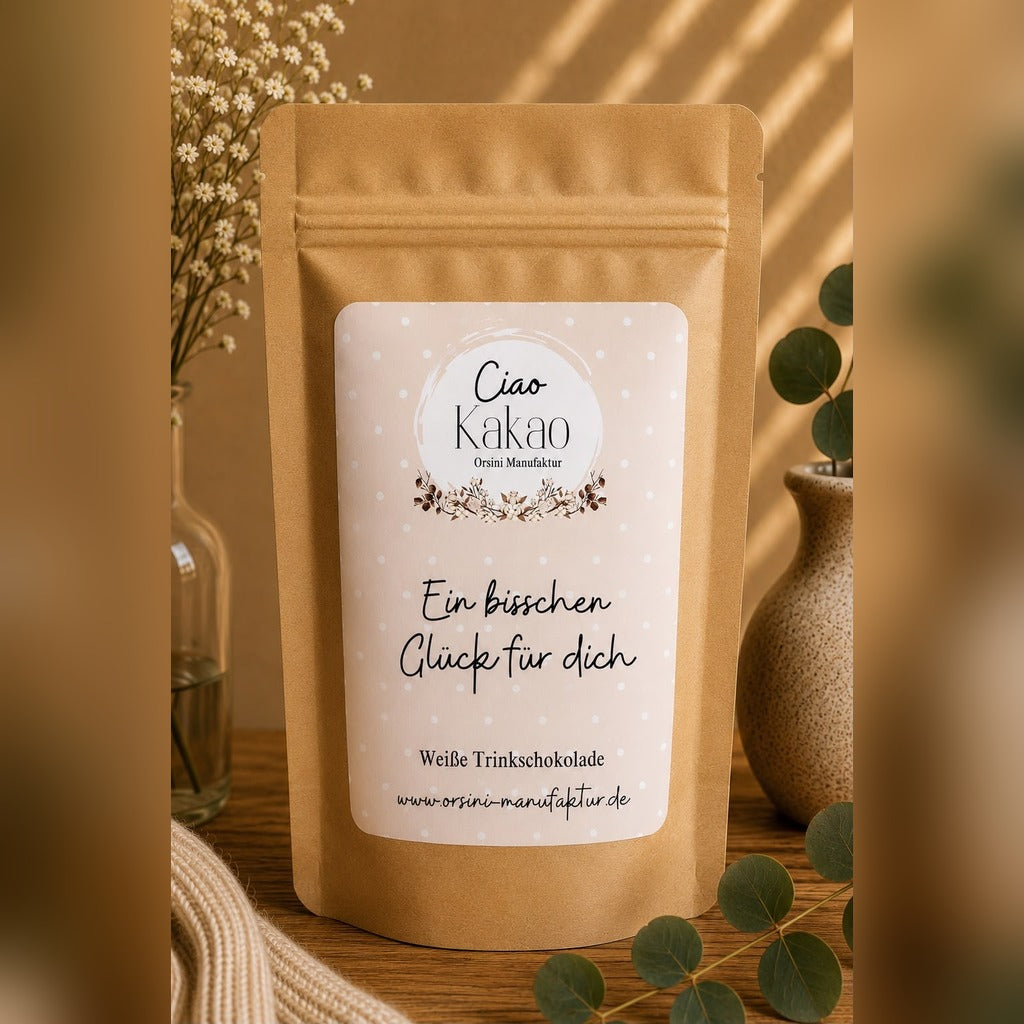 Ciao Kakao / Ein bisschen Glück für dich / Weiße Trinkschokolade