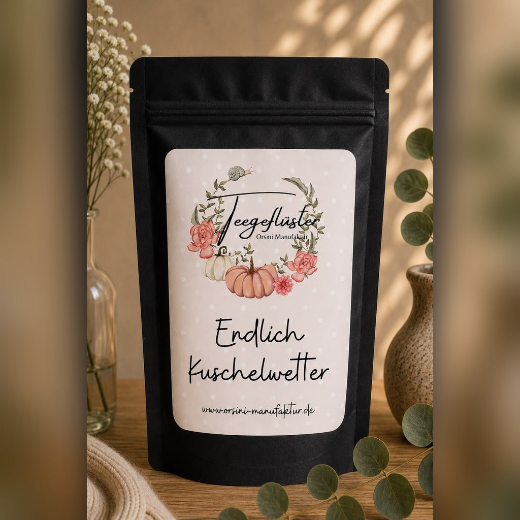 Endlich Kuschelwetter / Früchte-/ Rooibostee oder Trinkschokolade