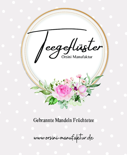 Gebrannte Mandeln Früchtetee