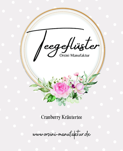 Cranberry Kräutertee