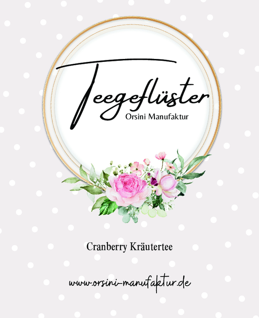 Cranberry Kräutertee