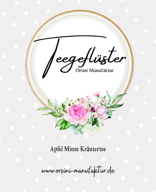 Apfel Minze Kräutertee