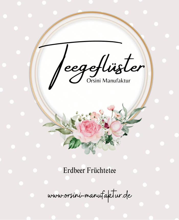 Erdbeer Früchtetee