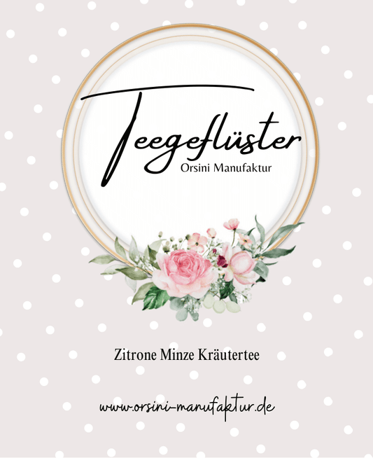 Zitrone Minze Kräutertee