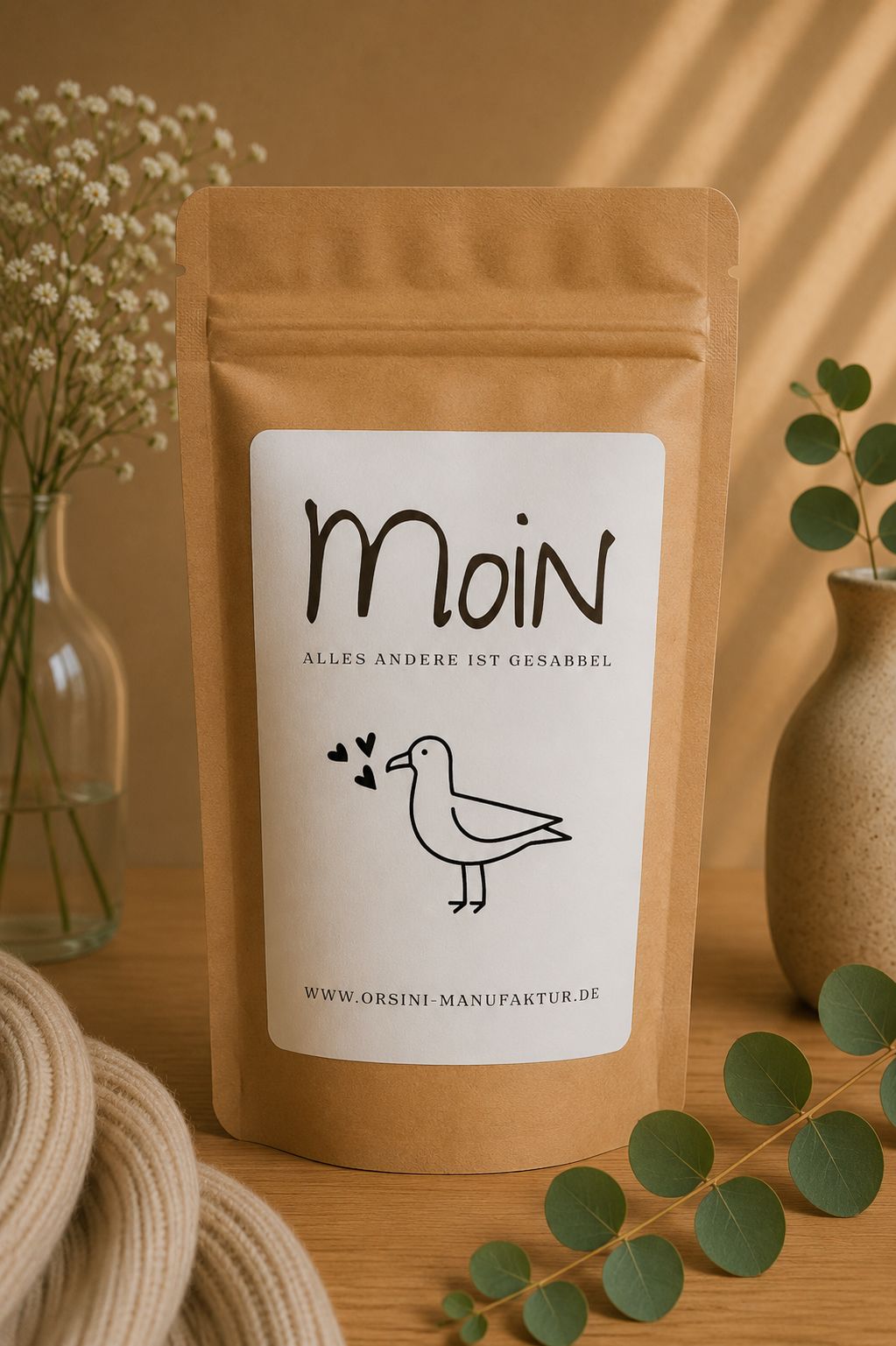 Moin / Früchte-/ Kräutertee oder Trinkschokolade