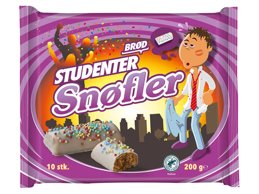Studenter Snøfler Brød