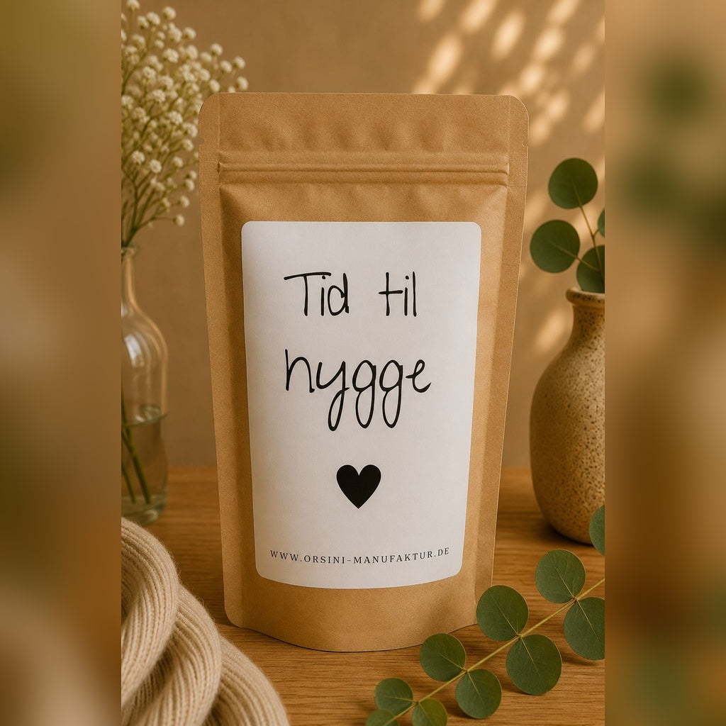 Tid til hygge / Früchte-/ Kräutertee oder Trinkschokolade