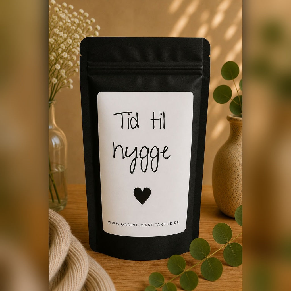 Tid til hygge / Früchte-/ Kräutertee oder Trinkschokolade