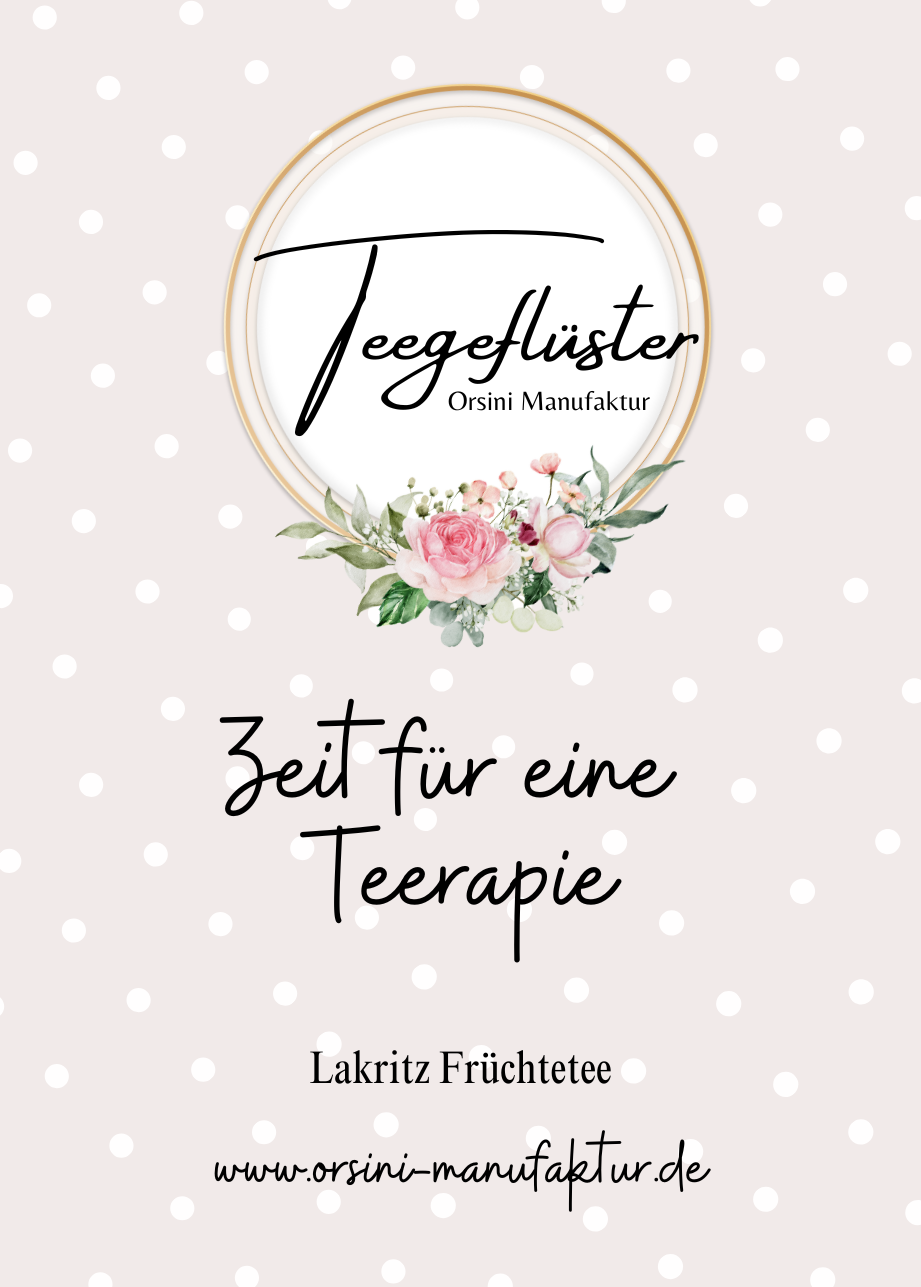 Lakritz Früchtetee / Zeit für eine Teerapie