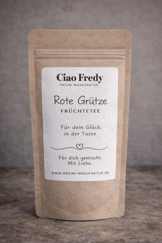 Rote Grütze Früchtetee / Für dein Glück in der Tasse
