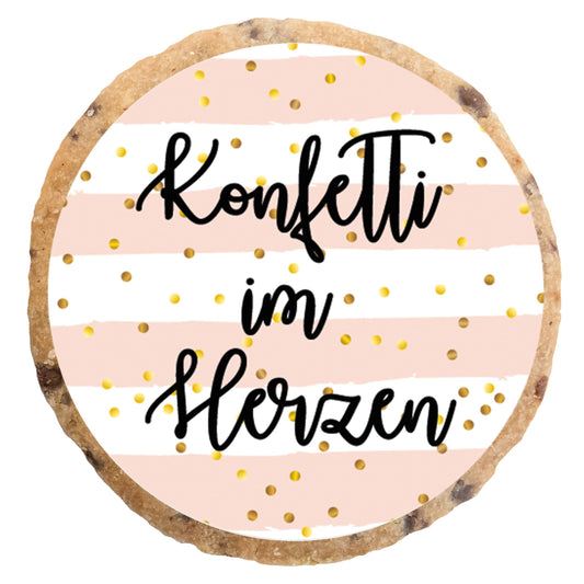 KEKSZauber / Konfetti Im Herzen / Schoko-Pistazie