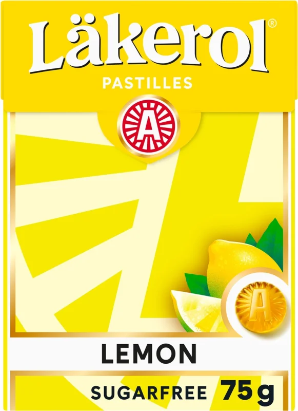 Läkerol Pastilles Lemon