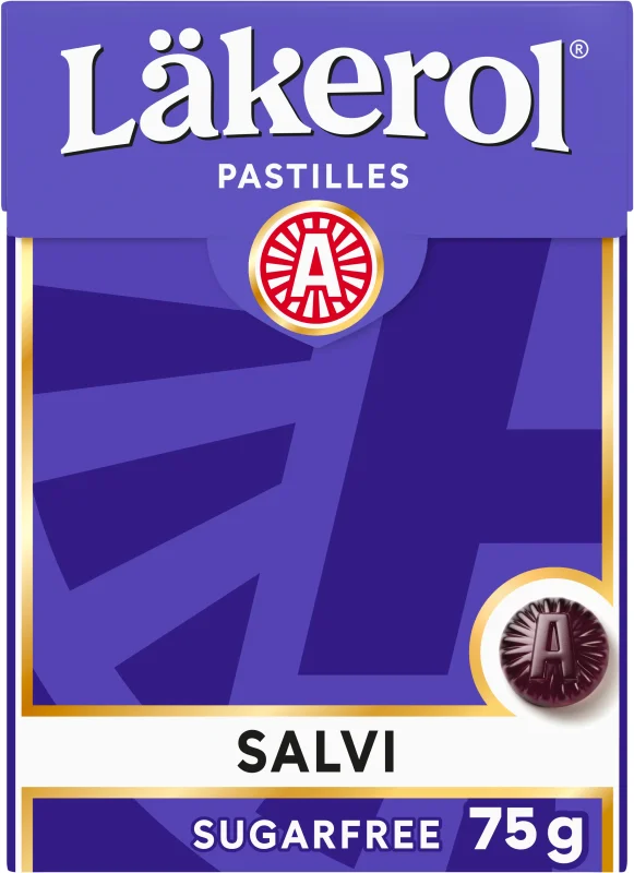 Läkerol Pastilles Salvi