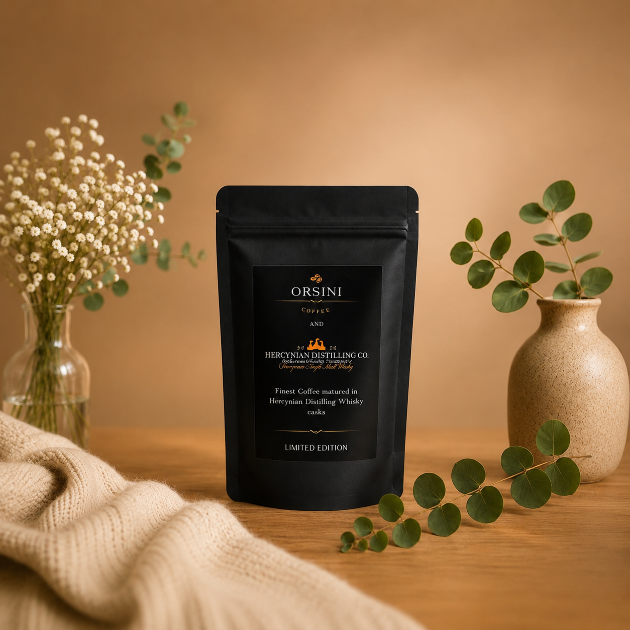 Fassgereifter Whiskykaffee aus 100 % Arabica – Orsini Manufaktur